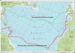 transat routes